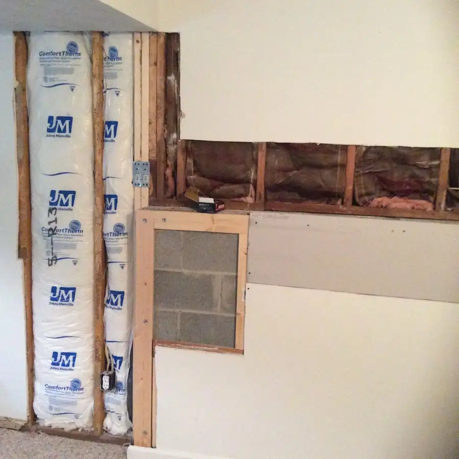 Wall insulation replacement during Structural Drying in Pittsfield